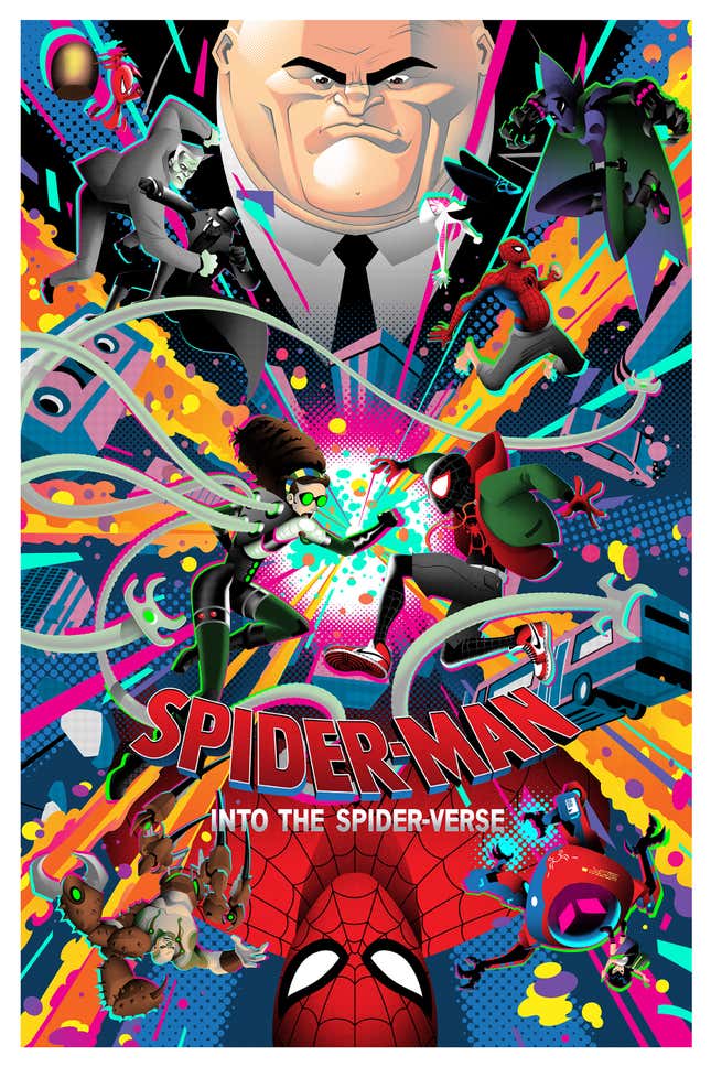 Spider Man Into The Spider Verse Alternate Movie Posters 2889