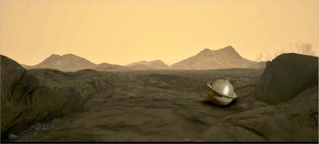 Imagen para el artículo titulado Así será el viaje de la sonda DAVINCI por la infernal atmósfera de Venus