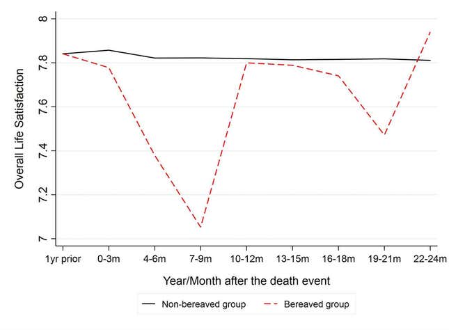 Life satisfaction chart
