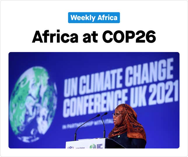 Image for article titled Africa：COP26を「アフリカから」見る