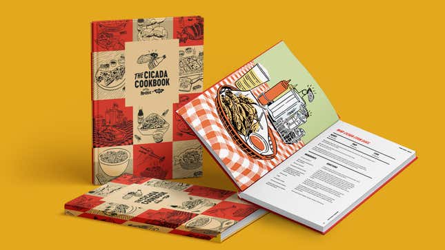 Product shot of The Cicada Cookbook by Frank's RedHot [image provided by Frank's]