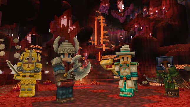 Image for article titled D&amp;D Direct Offers a First Look at the New Minecraft x D&amp;D Game