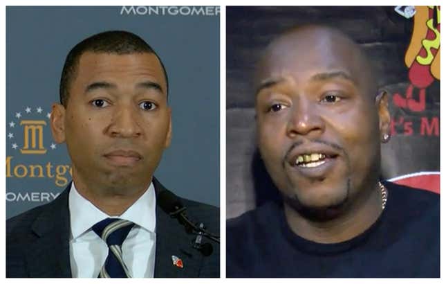 Montgomery Mayor Steven Reed (left) That’s My Child founder Charles Lee (right)
