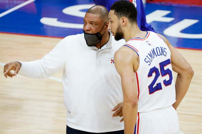 It sure seems like any bridge between Doc Rivers and 76ers guard Ben Simmons has been burnt to the ground.