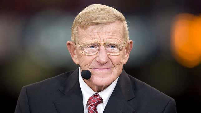 Image for article titled Nobody Can Quite Make Out If Lou Holtz Just Went On An Anti-Muslim Rant On ESPN