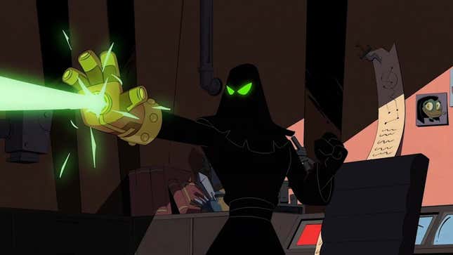 The Phantom Blot takes out his anger on magic.