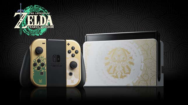 Así es la nueva edición especial de Nintendo Switch OLED Zelda Tears of the Kingdom