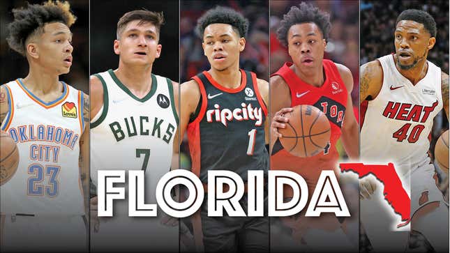 Image for article titled Which state can field the best starting 5?