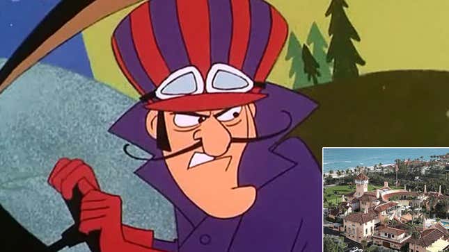 Image for article titled Conservatives Question Why FBI Raided Mar-A-Lago While Dick Dastardly Remains Free