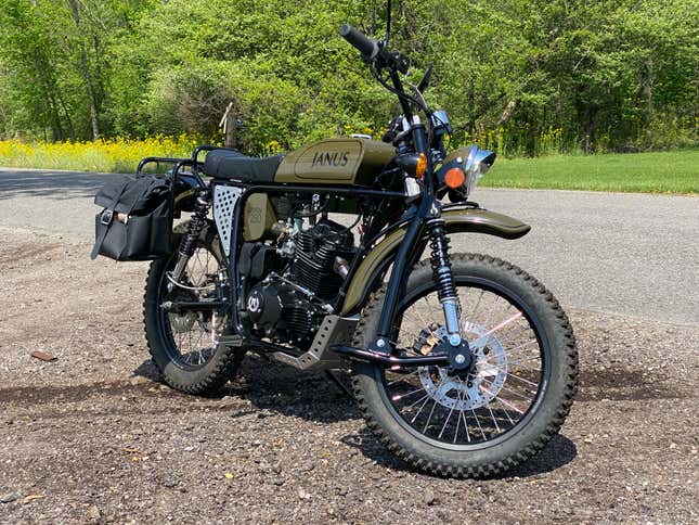 Image for article titled Riding A Janus Motorcycle Is The Closest You'll Get To Having A Time Machine