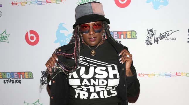 Gangsta Boo attends the Coi Leray album release party hosted by Republic Records and Sprite at Bootsy Bellows on April 07, 2022 in West Hollywood, California. 