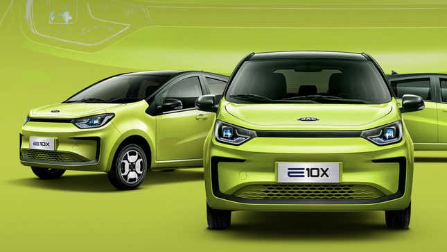 Image for article titled Mexico&#39;s JAC E10X Is A Reminder That America Needs Cheap Electric Cars