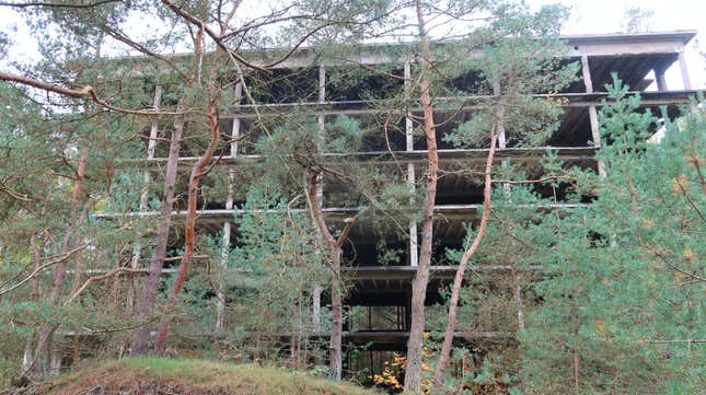 Image for article titled I Visited An Abandoned Nazi Vacation Spot After My $600 Minivan Stranded Me In Sweden