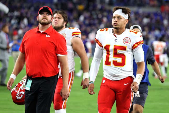 Patrick Mahomes and the Chiefs find themselves losing back-to-back games for the first time in recent memory.