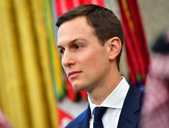 Image for article titled Jared Kushner Relieved He Can Finally Stop Anonymously Buying All Items Ever Sold From Wife’s Clothing Line