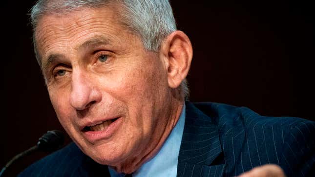 Image for article titled We Ask Dr. Fauci About What He's Planning For The Next Pandemic