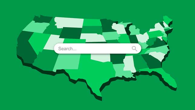Image for article titled Most Frequent Google Search In Every State