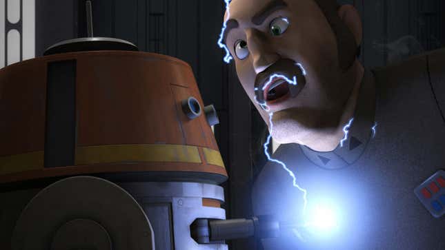 Image for article titled Chopper Is the Chaos Star Wars Needs