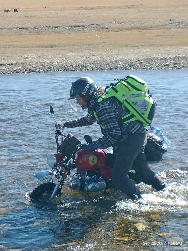 Image for article titled Riding a Monkey Bike Across Mongolia Is Amazing and Painful