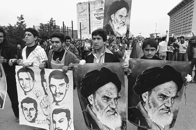 Photos from the Iranian Revolution, 40 years ago