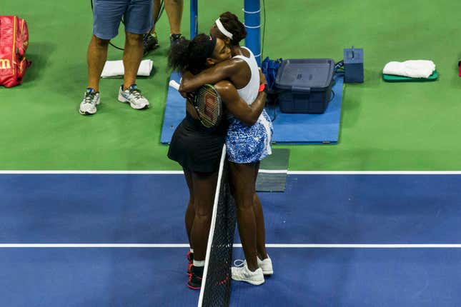Image for article titled Two decades of the Williams sisters meeting across a tennis net, in photos