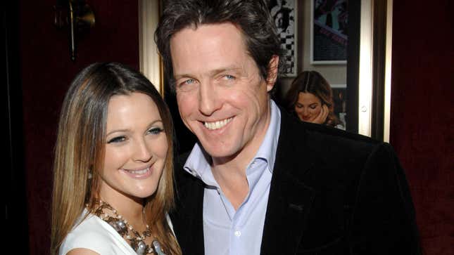 Hugh Grant insults Drew Barrymore's singing voice