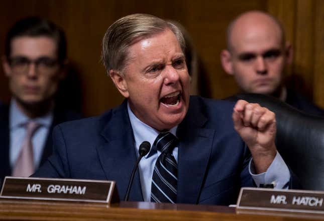 Lindsey Graham, the senator from South Carolina.