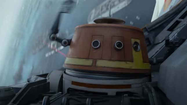 Image for article titled Chopper Is the Chaos Star Wars Needs