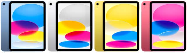 Imagen para el artículo titulado El iPad barato ya no es barato, pero por fin ha cambiado de diseño