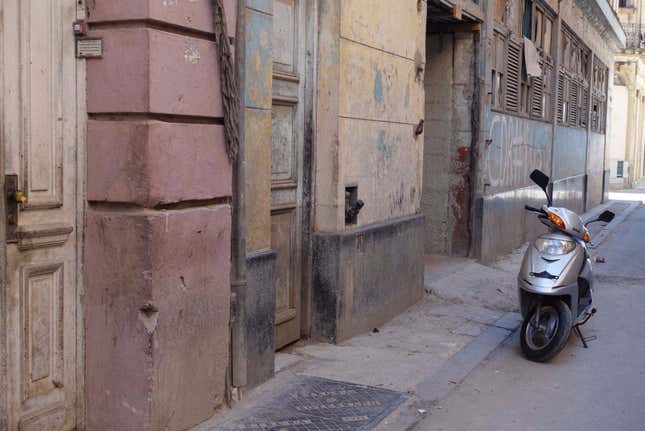 A personal means of transportation is an unaffordable luxury even to wealthier Cubans.