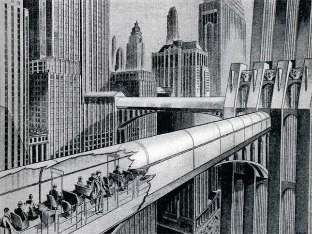 “Endless Belt Trains for the Future Cities.”