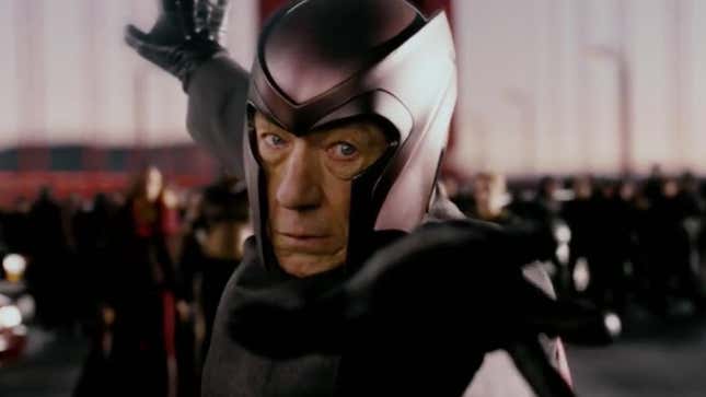 Ian McKellen as Magneto in X-Men: The Last Stand