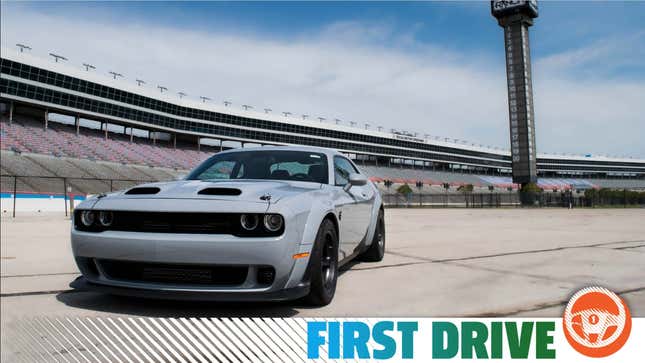 Image for article titled Dodge Challenger SRT Super Stock First Drive: Embracing The Divine Feminine Through 807 HP