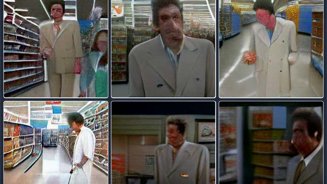Image for article titled This AI Brought 11 of My Worst &#39;Seinfeld&#39; Nightmares to Life
