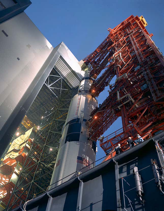 Image for article titled Remembering Saturn V, the Rocket That Took Us to the Moon