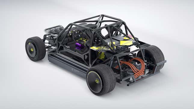 Image for article titled Renault's Latest Retro Tribute Is an Electric R5 Turbo Built for Drifting