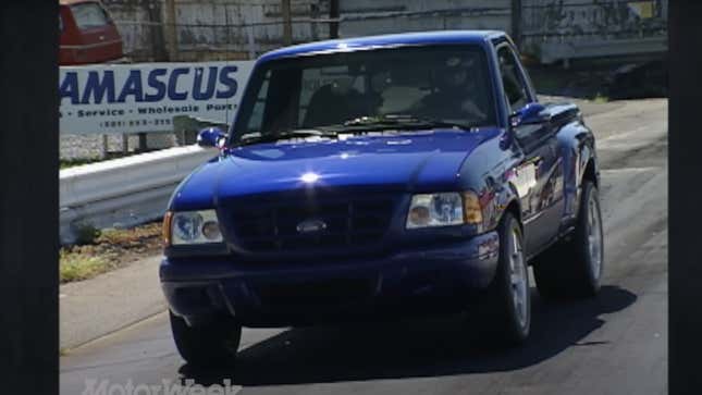 Image for article titled Ford Once Made An SVT Ranger With A Lightning Engine