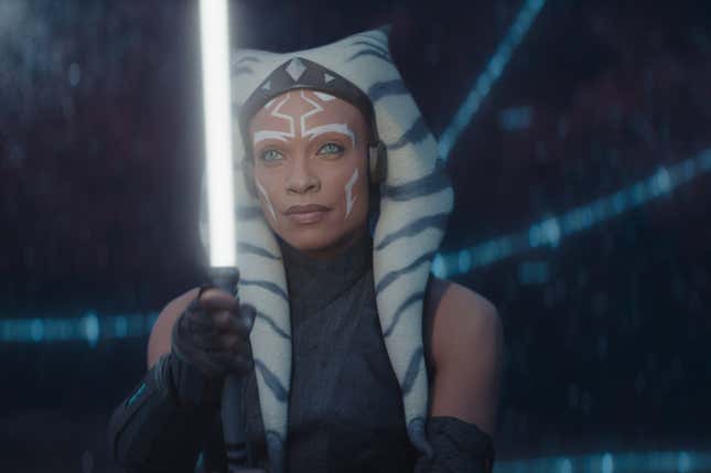 Image for article titled Rosario Dawson’s Ahsoka Is the Hero Black Star Wars Have Been Waiting for