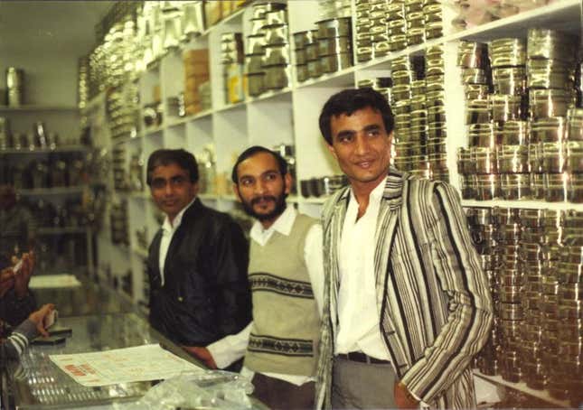 Inside Patel Brothers in Chicago.