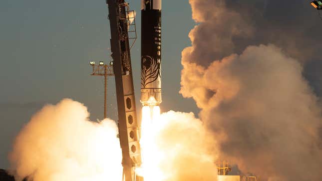 Launch of a Firefly Electron rocket, January 2018. 
