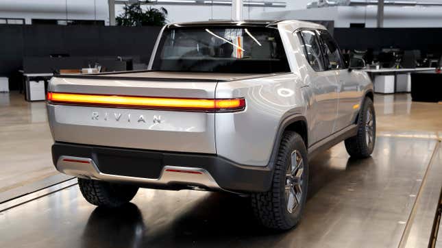 Image for article titled Rivian Is Feeling Itself