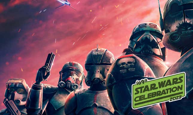 Key Art für Star Wars: The Bad Batch mit Clone Force 99.