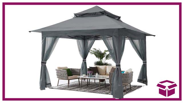 A bestselling gazebo? For under-$200? It’s more likely than you think.