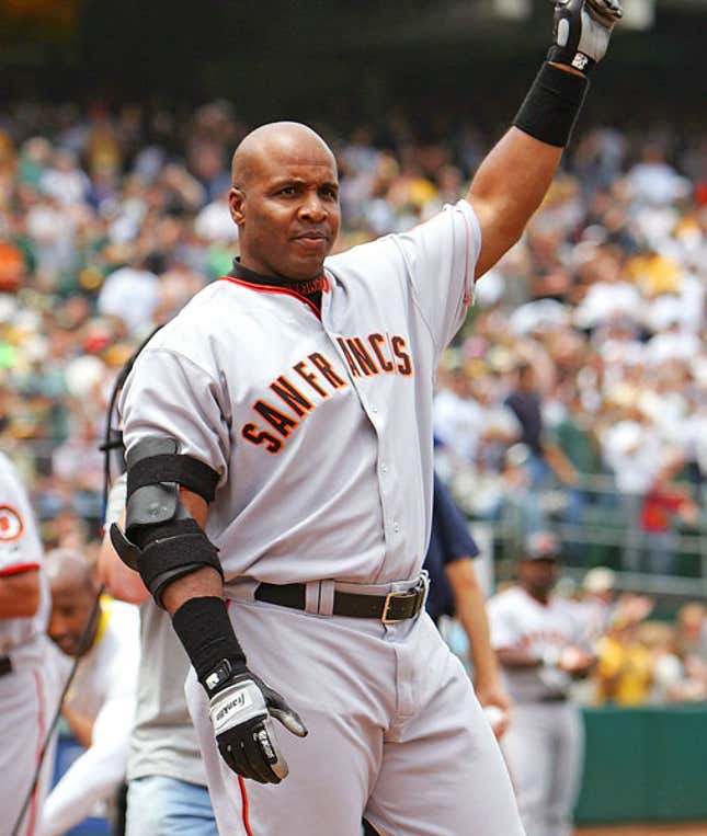Image for article titled MLB To Place Asterisk, Pound Sign, Exclamation Point, Letter 'F' Next To Bonds' Name In Record Books