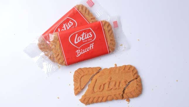 Image for article titled How Biscoff Became the Cookie of the Skies