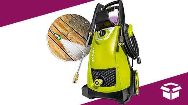Image for article titled Effortlessly Clean Your Outdoor Surfaces with the Bestselling Sun Joe SPX3000 Pressure Washer - Now 15% Off on Amazon