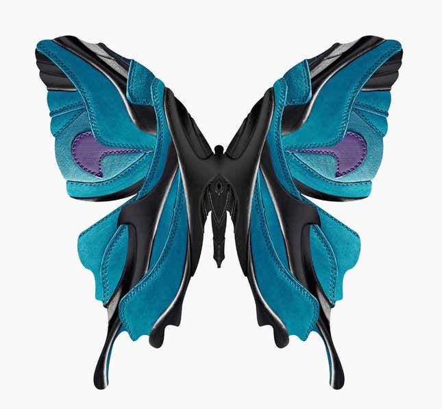 Image for article titled Meet the “sneaker freaker” who turns shoes into art