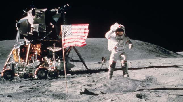 Image for article titled Man Bats on the Moon: The Possible Origin of Fake News Around the Lunar Landings