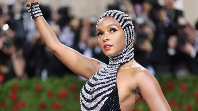 Janelle Monáe at the 2022 Met Gala.