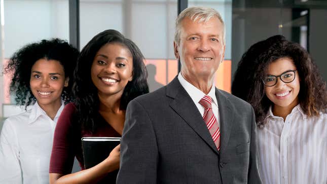 Image for article titled Company Touts Hire Of 3 Black Women Who Will Stand Next To CEO